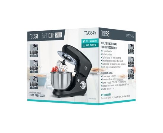 Teesa EASY COOK SINGLE White Mikseris