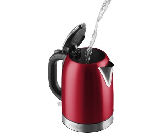 Concept RK3243 electric kettle 1.7 L 2200 W Red