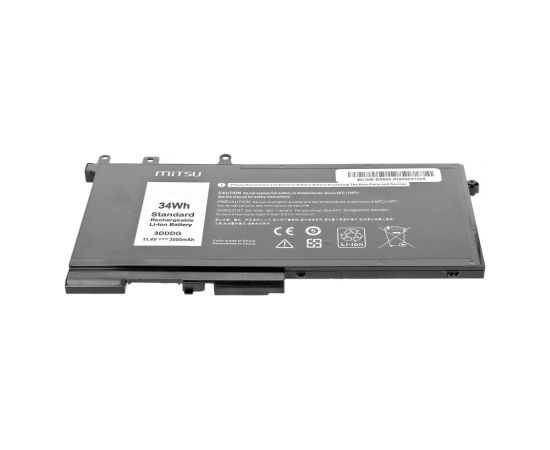 MITSU BATTERY BC/DE-E5580 (DELL 3000 MAH 34 WH)