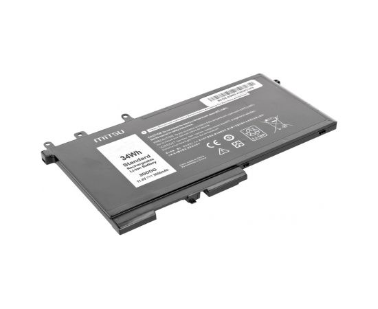 MITSU BATTERY BC/DE-E5580 (DELL 3000 MAH 34 WH)