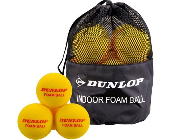 Tennis balls Dunlop INDOOR FOAM 12pcs