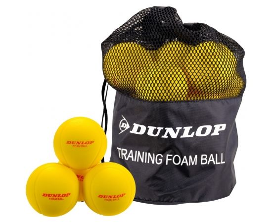 Tennis balls Dunlop TRAINING FOAM 12 pcs