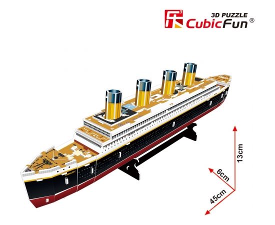 Cubic Fun CUBICFUN  3D пазл "Титаник" (маленький)