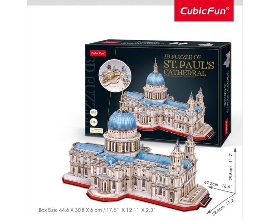 Cubic Fun CUBICFUN 3D Puzle - Svētā Pāvila katedrāle