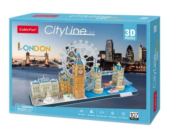 Cubic Fun CUBICFUN 3D puzle „Londona“