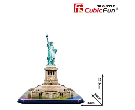 Cubic Fun CUBICFUN 3D puzle Brīvības statuja