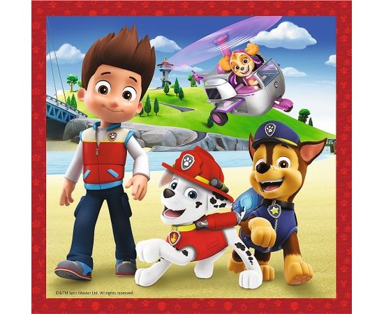 TREFL PAW PATROL Pužļu komplekts 3in1