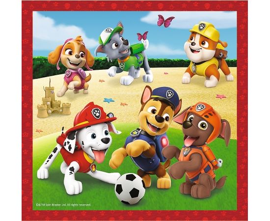 TREFL PAW PATROL Комплект пазлов 3в1 Щенячий патруль