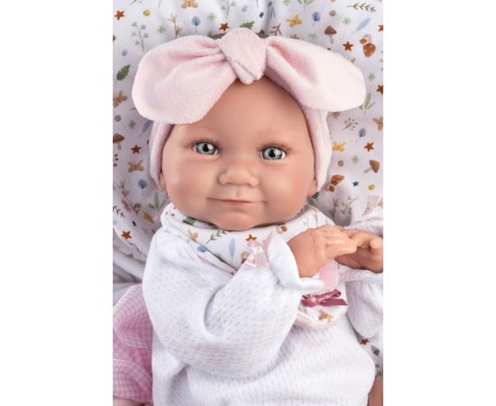 Llorens Кукла малышка Тина 40 см c одеялком и соской (виниловое тело) Испания LL73801