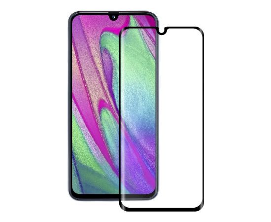 Tempered Glass 9D Защитное стекло для экрана Samsung A405 Galaxy A40 Черное