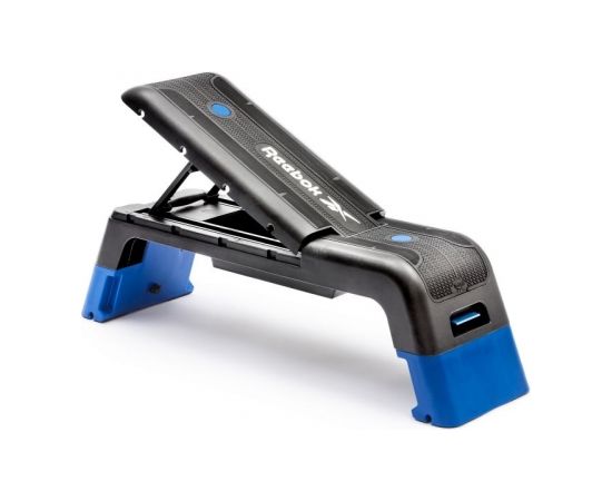 Adjustable step with bench function Reebok RAP-15170BL