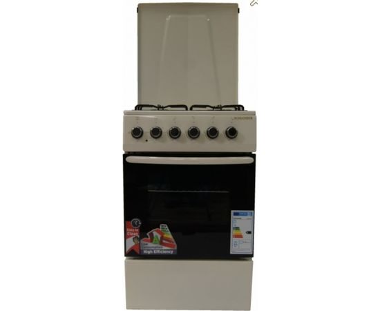 Schlosser FS5406MAZC gāzes plīts 50cm Krēma krāsa