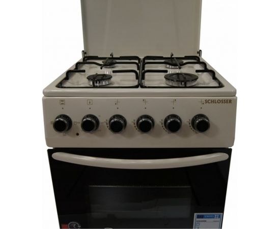 Schlosser FS5406MAZC gāzes plīts 50cm Krēma krāsa