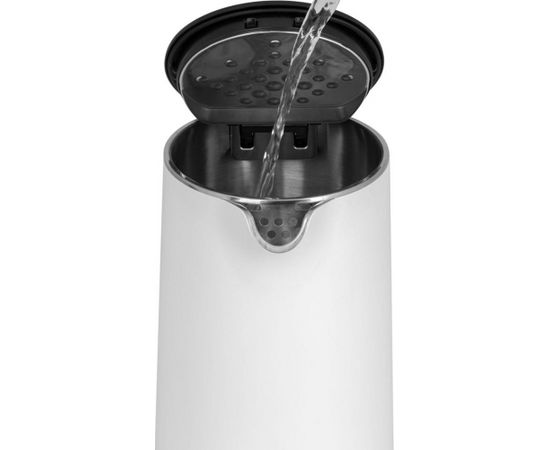 Stainless Steel Kettle White 1.5 l Salt & Pepper Concept RK3300