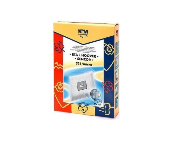 K&M Maisi putekļu sūcējam SENCOR / ETA /  HOOVER (4gb)