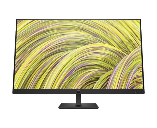 HP P27h G5 FHD Monitor - 27" 1920x1080 FHD 250-nit AG, IPS, DisplayPort/HDMI/VGA, speakers, height adjustable, 3 years / 64W41AA#ABB