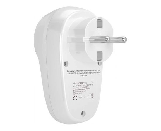 Wi-Fi Smart Plug Sonoff S26R2TPF-DE