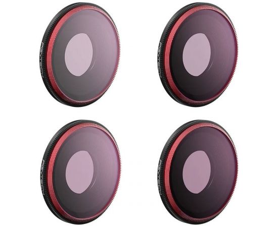PGYTECH Filter ND-PL Set (8/16/32/64) for DJI Osmo Action 3 Piederumi droniem