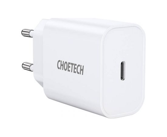 Choetech Q5004 EU USB-C mains charger, 20W (white)