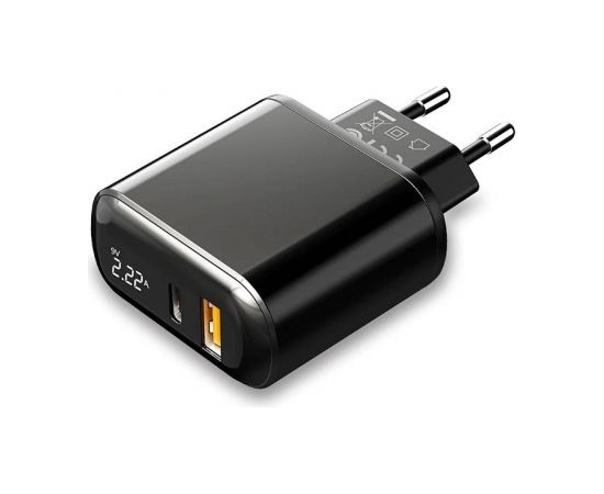 Wall charger Mcdodo CH-7170 PD 20W 2xUSB + USB-C (black)