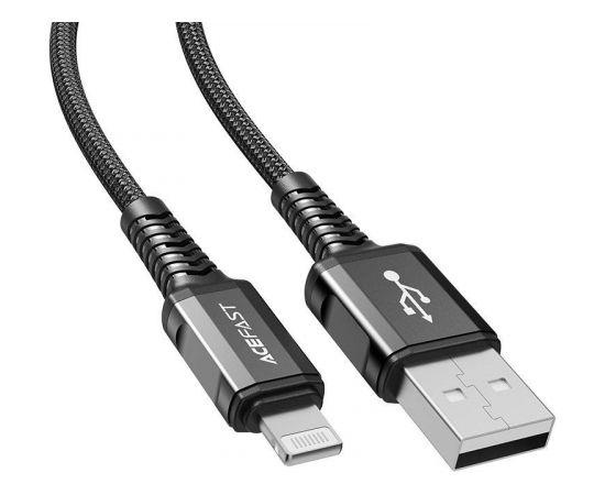 Cable USB to Lightning Acefast C1-02, 1.2m (czarny)