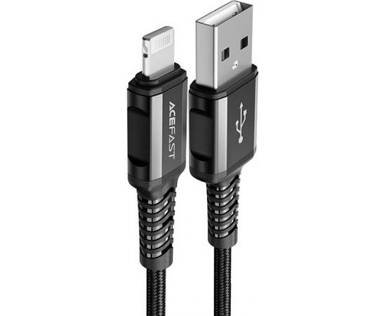 Cable USB to Lightning Acefast C1-02, 1.2m (czarny)