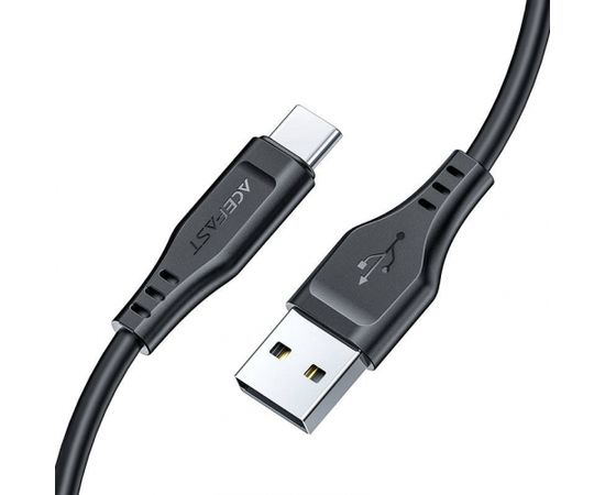 UGREEN USB cable to USB-C, Acefast C3-04 1.2m, 60W (black)