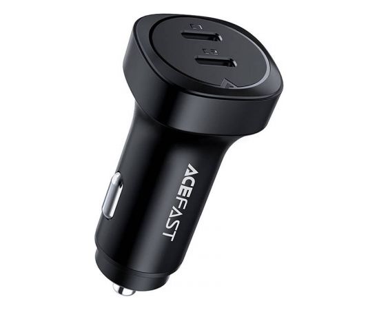 Car Charger Acefast B2, 72W, 2x USB-C (black)