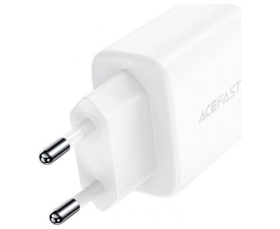 Wall Charger Acefast A25, USB + USB-C, PD 20W (white)