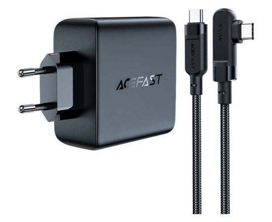 Wall charger Acefast  A37 PD100W GAN, 4x USB, 100W (black)