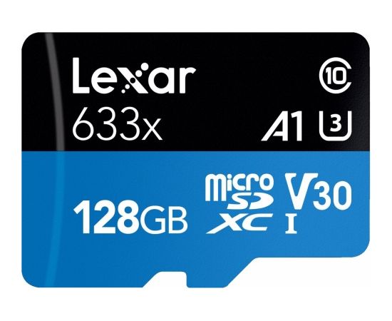 Lexar Карта памяти 128GB microSDXC