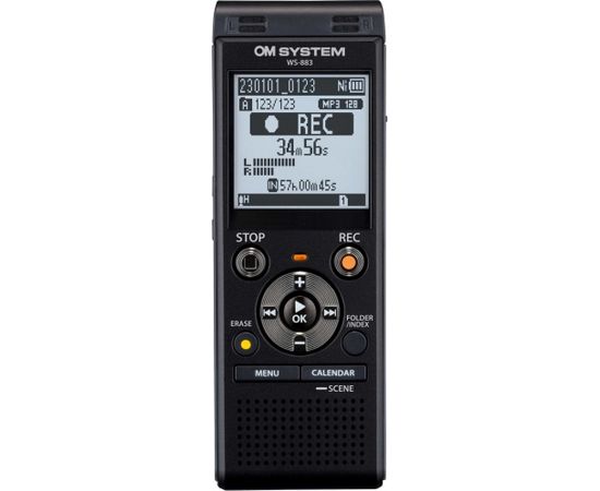 Olympus OM System audio recorder WS-883, black