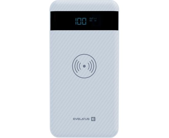 Evelatus  
       -  
       Power Bank Wireless EPB05 10000 mAh 
     White