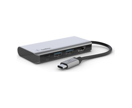 Belkin AVC006btSGY USB 3.2 Gen 1 (3.1 Gen 1) Type-C 5000 Mbit/s Silver