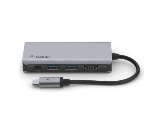 Belkin AVC006btSGY USB 3.2 Gen 1 (3.1 Gen 1) Type-C 5000 Mbit/s Silver