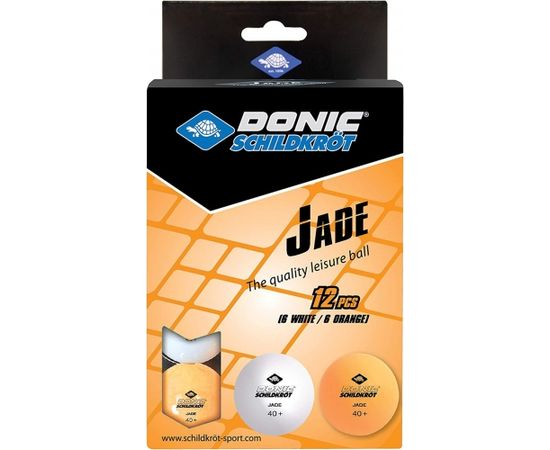 Table tennis balls DONIC  P40+ Jade poly 12pcs