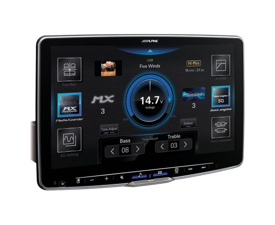 ALPINE ILX-F115D 11" Digital Media Station (universal 1-DIN)