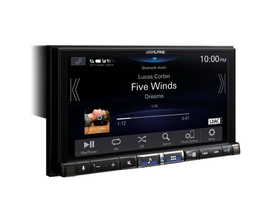 ALPINE iLX-705DM 7" Digital Media Station (universal 2-DIN) chassis-up version