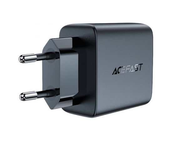 Acefast A49 wall charger, 2x USB-C, 35W PD (black)