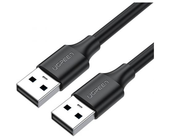 USB 2.0 M-M UGREEN cable US102, 1m (black)
