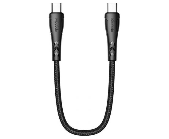 Mcdodo CA-7640 USB-C to USB-C cable, PD 60W, 0.2m (black)