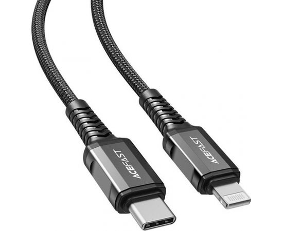 Cable USB-C to Lightning Acefast C1-01, 1.2m (black)