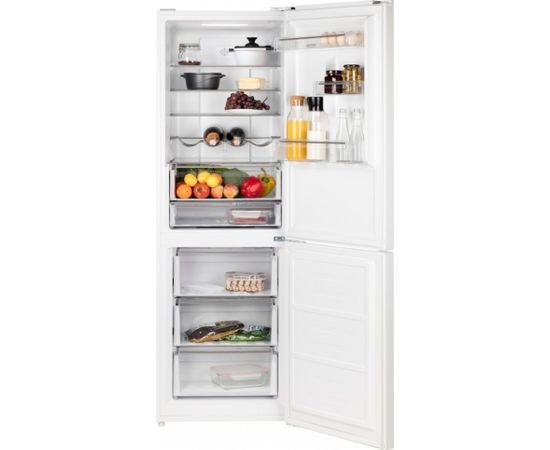 Free-standing refrigerator-freezer combination with Full No Frost inverter compressor MPM-357-FF-31W/AA 323 l, white