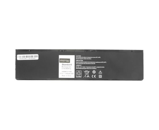 Battery Mitsu for Dell Latitude E7440 3100 mAh (34 Wh) 11.1 - 10.8 Volt