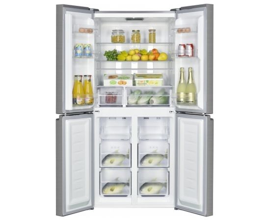 MPM 434-SBF-04 fridge-freezer Freestanding 472 L Stainless steel