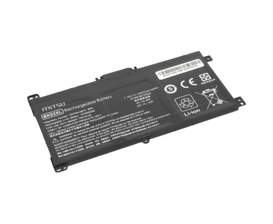 Mitsu do HP Pavilion X360 14-BA 3400 mAh (39 Wh) 11.55 Volt