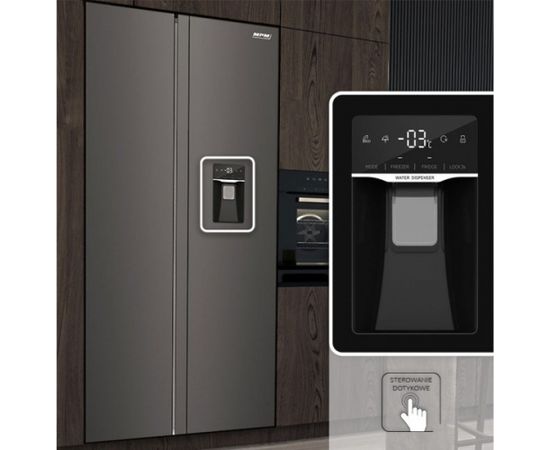 Side By Side Total No Frost Refrigerator MPM-439-SBS-15/ND Ledusskapji