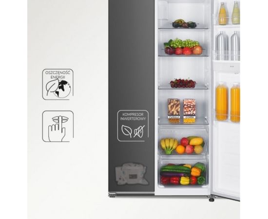 Side By Side Total No Frost Refrigerator MPM-439-SBS-15/ND Ledusskapji