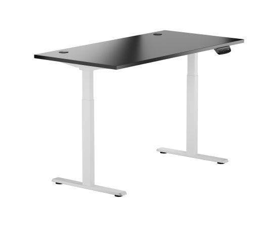 Height Adjustable Table Up Up Bjorn White, Table top L Black