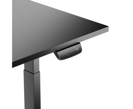 Height Adjustable Table Up Up Bjorn Black, Table top M Black